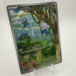 Pokemon TCG Meditite 153/142 2024 Stellar Crown Illustration Rare Card - NM - Image 2