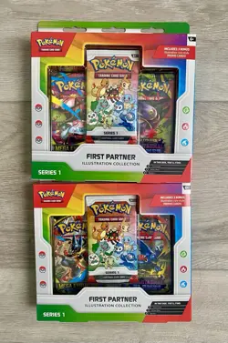 Pokemon TCG First Partner Illustration Collection Series 1 [lot of 2] ✅ - Image 1