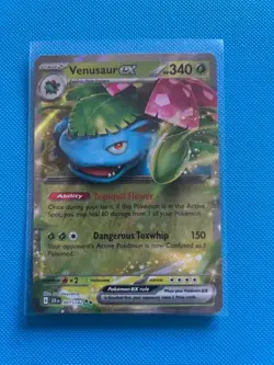 Venusaur ex 001/142 Sv07: Stellar Crown Holo - English - Pokemon TCG - Image 1
