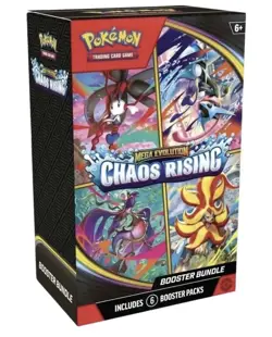 Pokemon TCG Chaos Rising Booster Bundle (6 Packs) PRESALE - Image 1