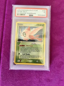 Pokemon Gold Star Holo Celebi & Kyogre ex - Image 1