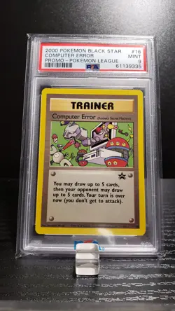 Computer Error - Pokemon League Promo - Black Star 16 - PSA 9 Mint - Pokemon TCG - Image 1