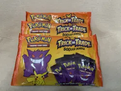 Pokemon Trick or Trade Booster Bundle 40 Mini Packs English Gengar Pikachu - Image 1