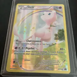 The Pokemon Company Mew XY110 XY Promo Holo HP70 Basic English Psychic - Image 1
