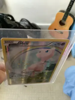 The Pokemon Company Mew XY110 XY Promo Holo HP70 Basic English Psychic - Image 3