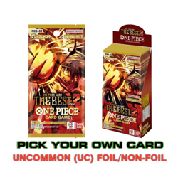 One Piece TCG Japanese The Best PRB-02 - Choose Your - Uncommon UC) Card - NM - Image 1