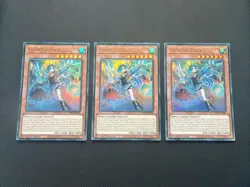 3x BPRO-EN011 Elfnote Tinia Ultra Rare 1st Edition YuGiOh Playset - Image 1