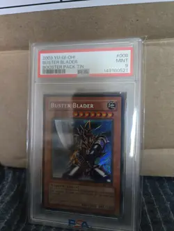 2003 Yu-Gi-Oh! Buster Blader BPT-008 Mint PSA 9 - Image 1