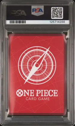 2025 ONE PIECE PROMOS DODGERS X ONE PIECE NIGHT #010 MONKEY D. LUFFY PSA 10 - Image 2