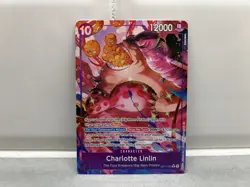 Charlotte Linlin One Piece CCG OP11-073 Foil Alt Art 10 12000 Power Card Mint - Image 1