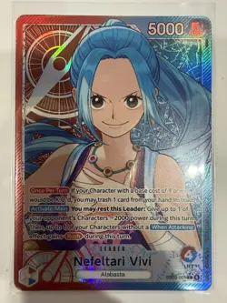 2026 One Piece Extra Booster: Heroines Edition #EB03-001 Nefeltari Vivi Alt Art - Image 1
