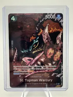 St. Topman Warcury (Alternate Art) OP13-089 Carrying On His Will Foil One Piece - Image 3