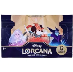 Disney Lorcana The First Chapter Booster Box Factory Sealed-24 Packs A - Image 1