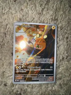 Dedenne 93/88 Illustration Rare Holo Card - Pokemon TCG Perfect Order Near Mint - Image 1