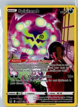 Pokemon Card - Spiritomb TG09/TG30 - Holo Lost Origin Trainer Gallery NM - Image 1