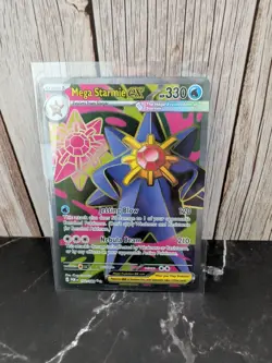 Pokemon TCG Mega Starmie Ex 102/088 Perfect Order Ultra Rare NM Card - Image 1