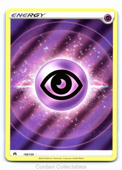 Psychic Energy 156/159 - Crown Zenith - Pokemon Card - Near Mint - Image 1