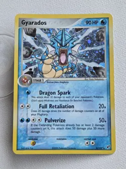 Gyarados EX Deoxys Holo Rare 8/107 2005 LP Pokemon Card - Image 1