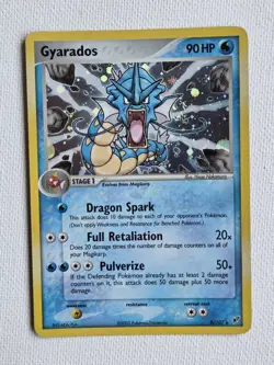 Gyarados EX Deoxys Holo Rare 8/107 2005 LP Pokemon Card - Image 2
