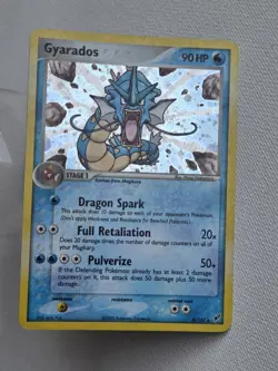 Gyarados EX Deoxys Holo Rare 8/107 2005 LP Pokemon Card - Image 3