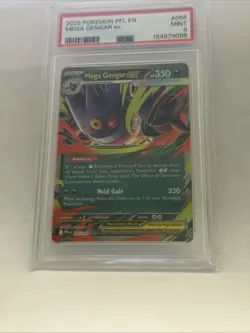 PSA Graded 9 2025 Mega Gengar Ex Pokemon Card Collection - Image 1