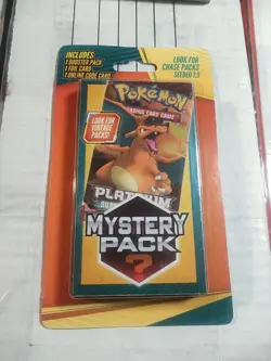 2021 MJ Holdings Walgreens Pokemon Mystery Pack - 1 Booster Pack 1 Foil Card - Image 1