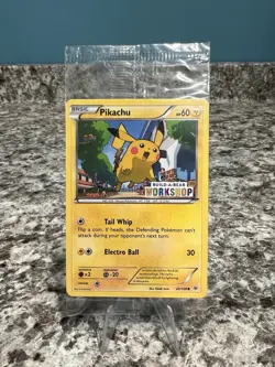Build a Bear Pokemon Card Pikachu Promo Sealed - Image 1