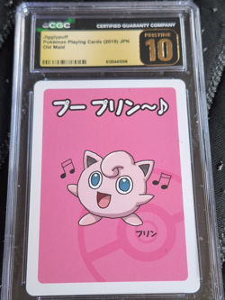 Pokemon Jigglypuff Playing Card 2019 JPN Old Maid CGC Pristine 10 - Image 1