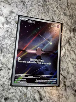 Cleffa 202/197 SV03: Obsidian Flames Illustration Rare Holo Pokemon Card NM - Image 4