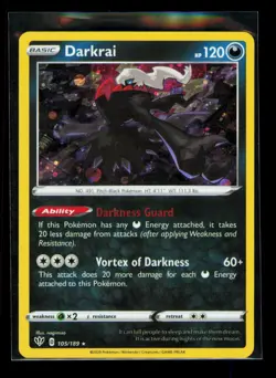 Darkrai - (Cosmos Holo) Holo Promo Miscellaneous Cards & Products 105/189 NM - Image 1