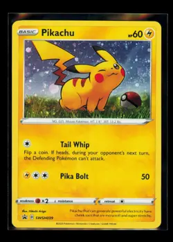 Pikachu - Holo Promo SWSH: Sword & Shield Promo Cards SWSH039 LP - Image 1
