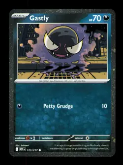Gastly - (Cosmos Holo) Holo Common Miscellaneous Cards & Products 123/217 NM - Image 1