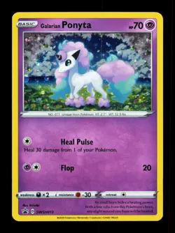 Galarian Ponyta - Holo Promo SWSH: Sword & Shield Promo Cards SWSH013 NM - Image 1