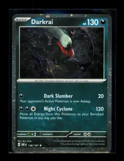 Darkrai (Cosmos Holo) Holofoil Rare Miscellaneous Cards & Products 136/197 NM - Image 1