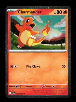 Charmander - (Cosmos Holo) Holo Common Miscellaneous Cards & Products 020/217 NM - Image 1