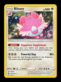 Blissey - (Cosmos Holo) Holo Promo Miscellaneous Cards & Products 153/214 NM - Image 1