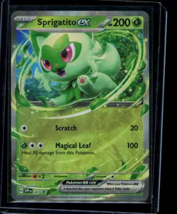 Sprigatito ex Holo Promo SV: Scarlet & Violet Promo Cards 087 NM - Image 1