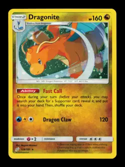 Dragonite - (Cosmos Holo) Holofoil Promo Miscellaneous Cards & Products 119/181 - Image 1