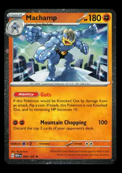 Machamp (Cosmos Holo) Holo Rare Miscellaneous Cards & Products 068/165 NM - Image 1