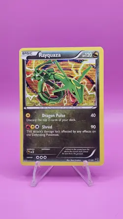 Rayquaza 11/20 - Dragon Vault Holo Rare Pokemon TCG Card - HP💚💚 - Image 1