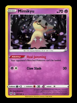Mimikyu Holofoil Promo Miscellaneous Cards & Products 081/189 NM - Image 1
