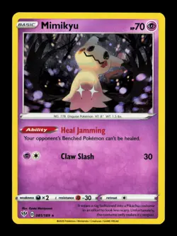 Mimikyu - (Cosmos Holo) Holofoil Promo Miscellaneous Cards & Products 081/189 NM - Image 1