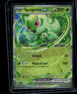 Sprigatito ex Holo Promo SV: Scarlet & Violet Promo Cards 087 NM - Image 1
