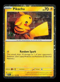 Pikachu - (Cosmo Holo) Holofoil Promo Miscellaneous Cards & Products 051/162 NM - Image 1