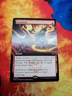 Flashback (Extended Art) - Secrets of Strixhaven (SOS) - NM - Image 1