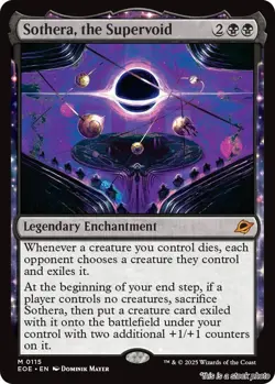 MTG Sothera, the Supervoid 115 Edge of Eternities NM Magic - Image 1
