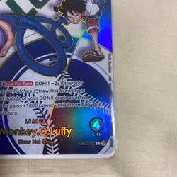 One Piece Card Monkey D. Luffy Unopened Dodgers Overseas Promo Dodgers Luffy - Image 5