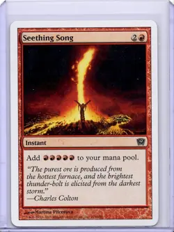 Seething Song #216 Common 9th Edition MTG NM - Image 1
