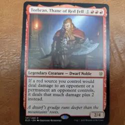 Commander Magic Deck 100 Cards = ***Torbran, Thane of Red Fell BURN SPELLS*** - Image 1