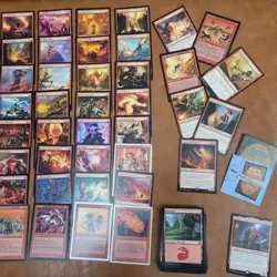 Commander Magic Deck 100 Cards = ***Torbran, Thane of Red Fell BURN SPELLS*** - Image 2